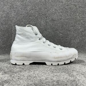 Converse Chuck Taylor All Star Hi 571211C Women’s 8 White Lugged Platform Shoes